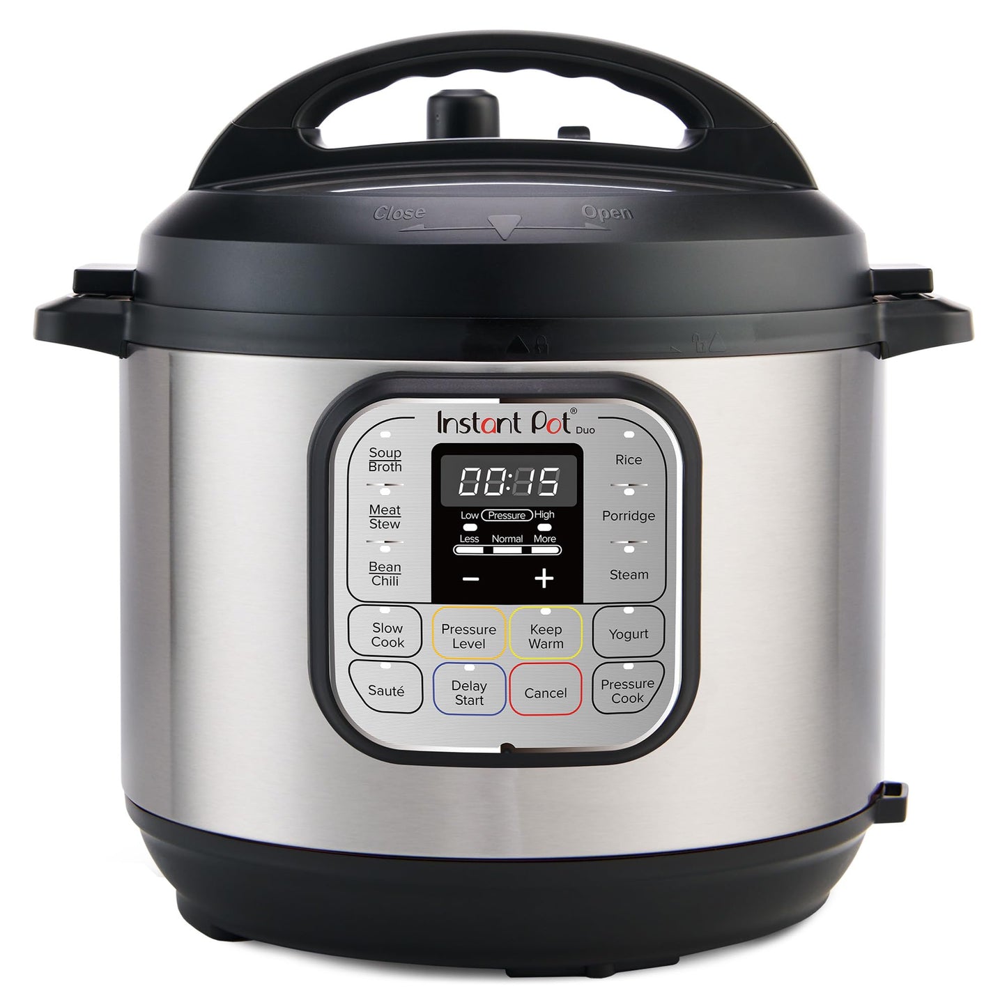 Instant Pot Duo 7-in-1 Electric Pressure Cooker, Slow Cooker, Rice, Steamer, Sauté, Yogurt Maker, Warmer & Sterilizer, Includes App With Over 800 Recipes, Stainless Steel, 6 Quart